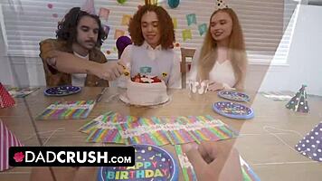 hey for my birthday please pop my virgin pussy it's dripping wet now