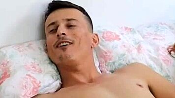 he pounds melissa lisboa's tight ass right beside sleeping woman