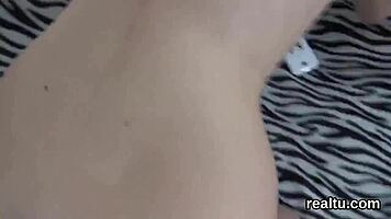 perfect czech babe got teased hard in mall shop then ripped clothes for intense pov pounding...