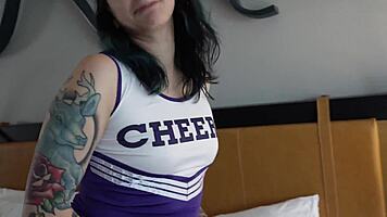 Cheerleader Gets Atomic Wedgie Lingerie Ripped Spanking Teasing Ass Shaking