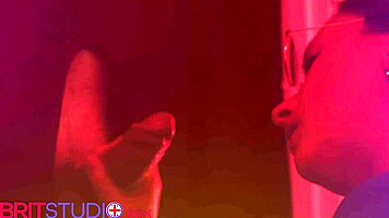 Nurse Greene Lures Anonymous Cock to Gloryhole Temptation