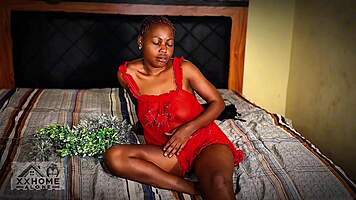 Wow, pervy family honeymoon explodes with petite latina bound in leather femdom big black cock domination!