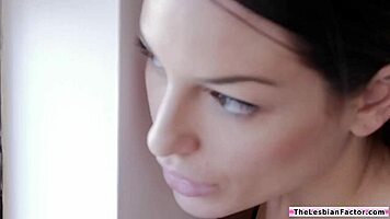 bold milf teases and fingers hot neighbor babe intensely