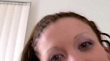 hey slutty brunette wanna strip off those tight jeans and show your small tits ass?