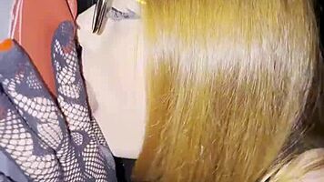 i sucked a huge cock in the gloryhole booth and he blasted my throat!