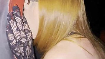 i sucked a huge cock in the gloryhole booth and he blasted my throat!