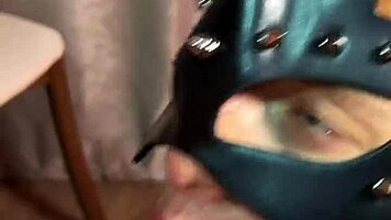 oh bitch, swallow every drop from my load in those black pantyhose!