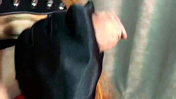 oh bitch, swallow every drop from my load in those black pantyhose!