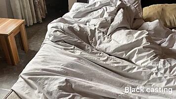 a big black cock thief ravages sexy ebony babe's tight spots in homemade frenzy