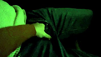 i felt the rush handjobbing him publicly in cinema then creampied at home