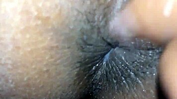 spy on this indian girlfriend getting her anus and pussy fingered hard