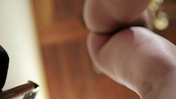 watch this hot indian girl tease and masturbate in satin dress