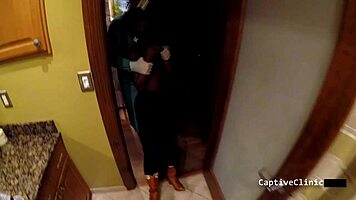 strangers collide in nurse pov deepthroat frenzy - rina arem!