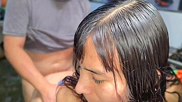 Older Man POUNDS Me Wild In Kitchen!