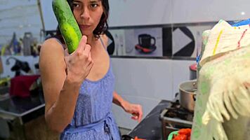 Older Man POUNDS Me Wild In Kitchen!