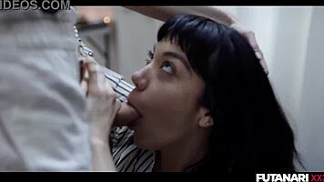 Teen futa grows cock to pound big boobs milf hard