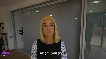 Android 18 DBZ Cosplay Fucked Hard Swallows Cum POV