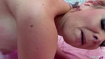 Mature Woman Learns in Hard Group Orgy