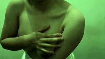 smooth indonesian babe strips skirt and fingers her wet pussy desperately