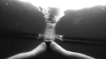 young short hair girl makes him sniff ASS while he JERKS OFF in weird fetish play