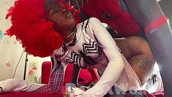 Spider Dude Ravages Spider Slut's Tight Asshole with Massive Spider Cock Deep Inside