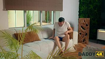 Quick fuck before we get caught pounding this tight young pussy hard