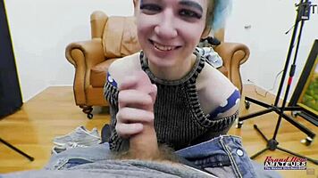 Raven-Haired Vixen Savors Rimming and Juicy Dick Milking