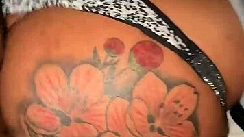 Picked up ebony wife for husband to pound her wet pussy good