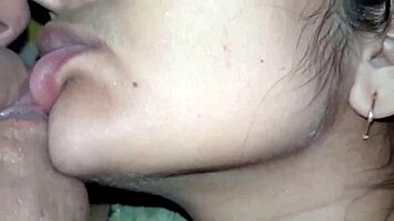 Oh god janvibhabhi's pussy gets licked n fucked so hard up close