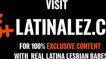 cute latina teen moans loud riding face in homemade lesbian pussy licking