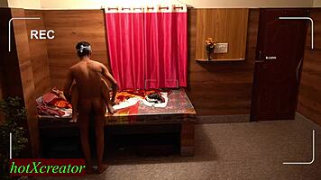 naughty thief pounds beautiful housewife's ass at midnight don't cum inside!