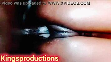 Kingsproductions bangs shaved tight pussy raw doggystyle then missionary with pornstar babe?