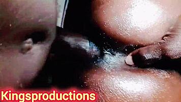 Kingsproductions bangs shaved tight pussy raw doggystyle then missionary with pornstar babe?