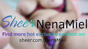 Young Latina Slips Thong Off Teasing Juicy Feet