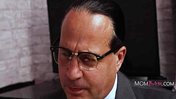 you won't believe this nympho milf banging cops in interrogation room