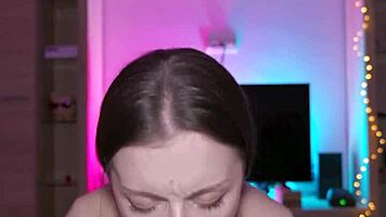 Cute cheerleader, ready for sloppy blowjob cum in your mouth?