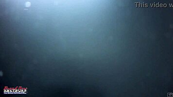 sabrina's wet shaved pussy takes pounding before facial cumshot load