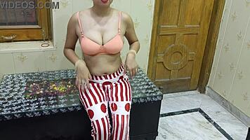 gorgeous indian maid fucks horny servant with farting hindi audio hd