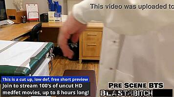 so this patient raya nguyen starts sucking the doctor's cock then gets pounded hard in pov