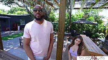 Wife's Private Party Deal Hubby Watches Rental Agent 3-Some Fuck