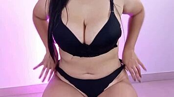 bra hugging curves as moans escape and wet heat builds between thighs