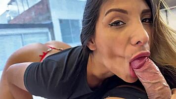 sharing bed turns wild cum creampie in tight wet pussy