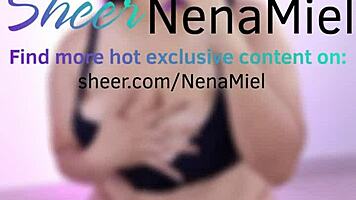 bra hugging curves as moans escape and wet heat builds between thighs