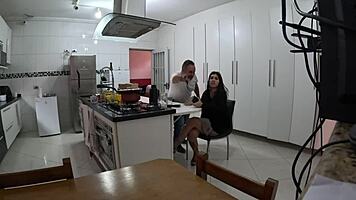 tattooed brazilian latina gets wildly wet in first time mansion photoshoot barefoot shower