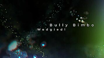 Natasha Ty Delivers Wedgie Revenge on Indica's Big Ass