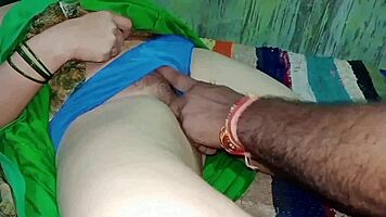 intense couple roleplay leads to passionate bed moaning climax