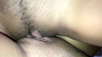 Close-Up Lesbian 18+ Teens Scissor Tribbing Clit to Clit for New Year