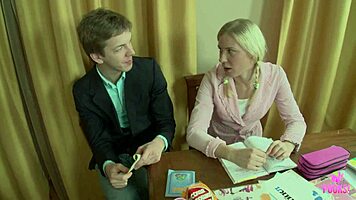 bratty tessa t bombshell face fucked till milo p explodes cumshot!