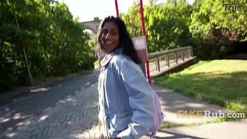indian pierced nipple student dtf outdoor for cash pov