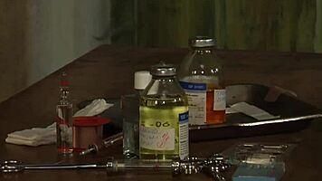 hey blonde slave, feel madame's hands groping your tied body?